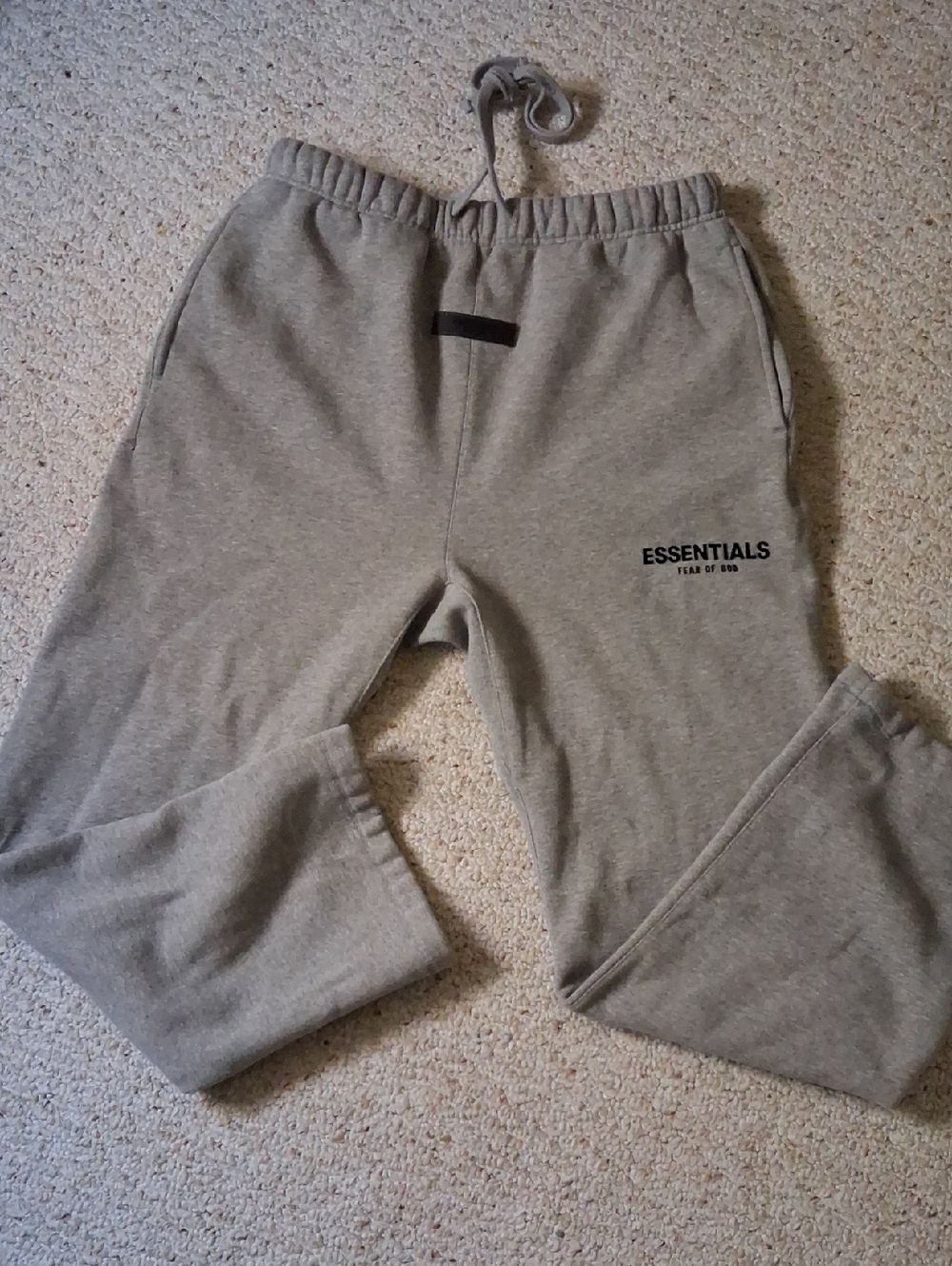 FEAR OF GOD Essentials Grey Sweatpants